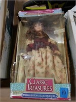 Classic treasures fine porcelain doll