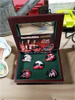 Collector miniature helmet display