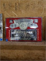 Budweiser mirror sign