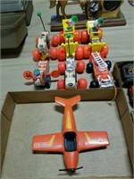 Flat of 7 Fisher price toys,