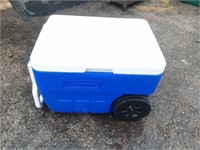 Two Ice Chests; Blue