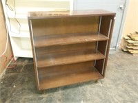 Wood Shelf with Adjustable Shelf