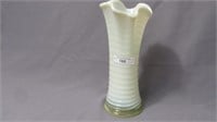 Victorian opal 9" "Rings" vase