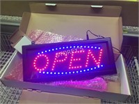 Illumianted OPEN Sign - 16 x 7