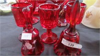 3 West cordials/ 2 West bells in ruby red