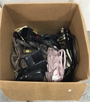 Box of ladies purses and handbags