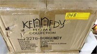 LOT OF 2 BOXES OF 48 PACKAGES OF 6 EACH BURGUNDY V