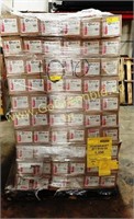 PALLET OF 60 BOXES OF 25 EACH FLUORESCENT TUBES