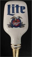Miller Light Beer tap handle