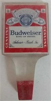 Budweiser Beer tap handle