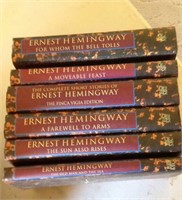 Set of Ernest Hemingway Books