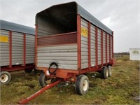 H&S Power Box 18 rear unload wagon