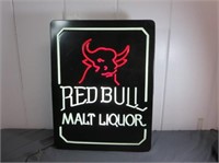 *Red Bull Malt Liquor Lighted Sign