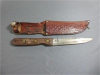 Vintage Herters Knife w/Sheath