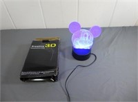 Mickey Mouse 3D Creative Visualization Lamp
