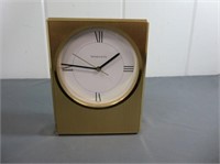Tiffany & Co. Battery Operated Brass Clock