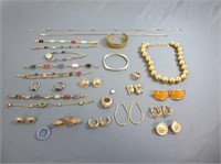 Gold Filled & Stone Costume Jewelry