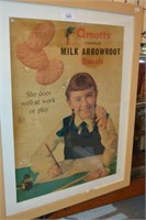 Original vintage Arnotts biscuits advertising sign