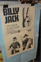 2 x original movie posters, 'Billy jack'