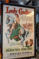 Original cinema foyer poster, 'Lady Godiva',