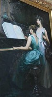 J. Joyce, 2 women at the piano,