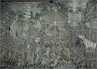 I.N. Rupa, traditional Balinese ceremonial scene,