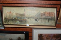 G. Curtis, Venetian canal scene,