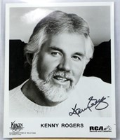 Kenny Rogers Signed 8x10 Photo
