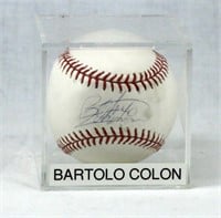 Bartolo Colon Signed Baseball