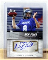 Nick Foles Signed Card - Super Bowl MVP