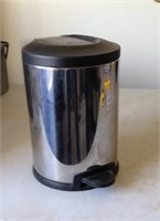 Small Metal Trash Can -
About 10" tall