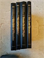 Set of (4) F Scott Fitzgerald Hardback Books