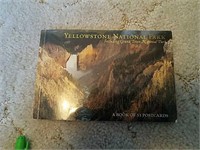 Yellowstone National Park Post Card Book- Unused
