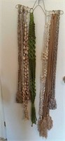 Group of Plant Hangers- Rope & Shells