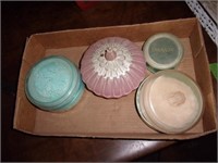 Vintage Powder cases with lids