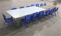 6FT & 5FT Tables w/(16) Chairs