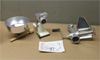 Rival Meat Grinder & Squeezo Strainer