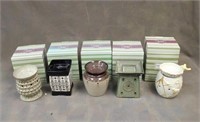 (5) Full Size Scentsy Warmers - Riverbed, Nature's