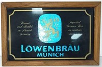 Lowenbrau beer sign