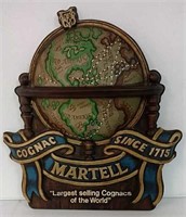 Soft plastic Martell sign