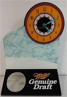 Miller beer clock
