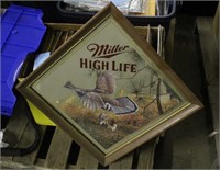 Miller High Life "First Flush" Wildlife Mirror