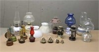 Box Oil Lamps, Various Sizes