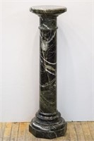 Neoclassical Green Marble Column