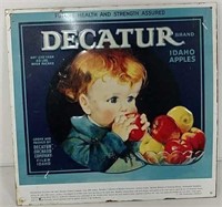 Decatur Brand apples advertisement - 1993