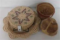 4 Assorted Baskets