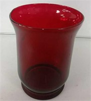 Red Decorative Vase