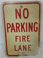 Old no parking sign (12"x18")