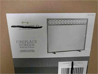 Brand new in box Threshold Fireplace screen