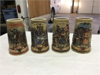 Miller US history set of four mugs